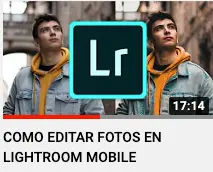 Como Editar Fotos en Lightroom Mobile