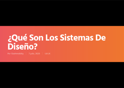 ¿Qué Son Los Sistemas De Diseño?