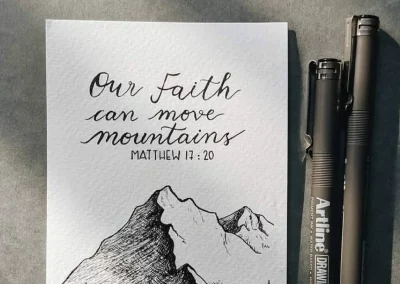 30 Days of Bible Lettering